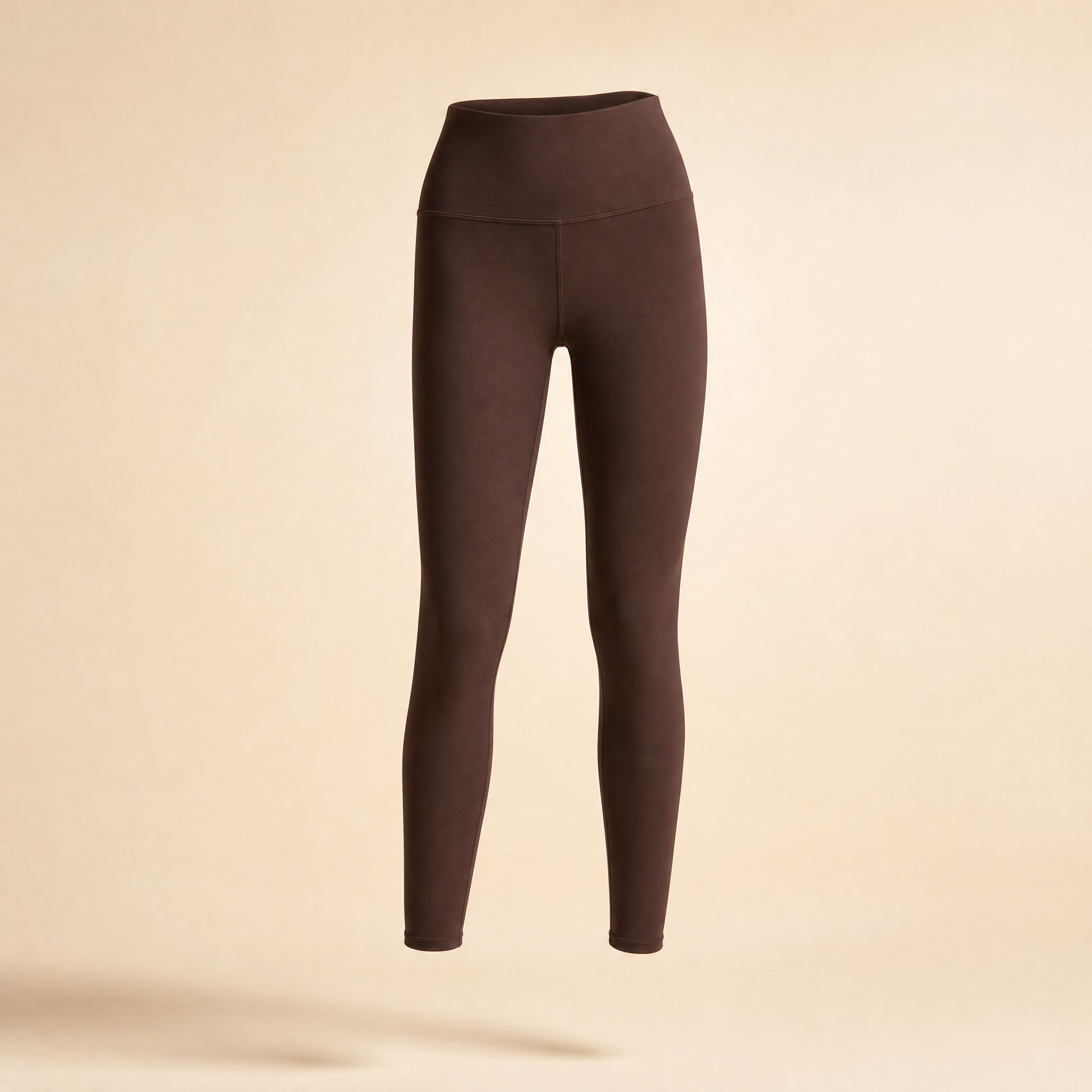 GentleFlex Supportive Legging in Espresso, studio photo on cream background
