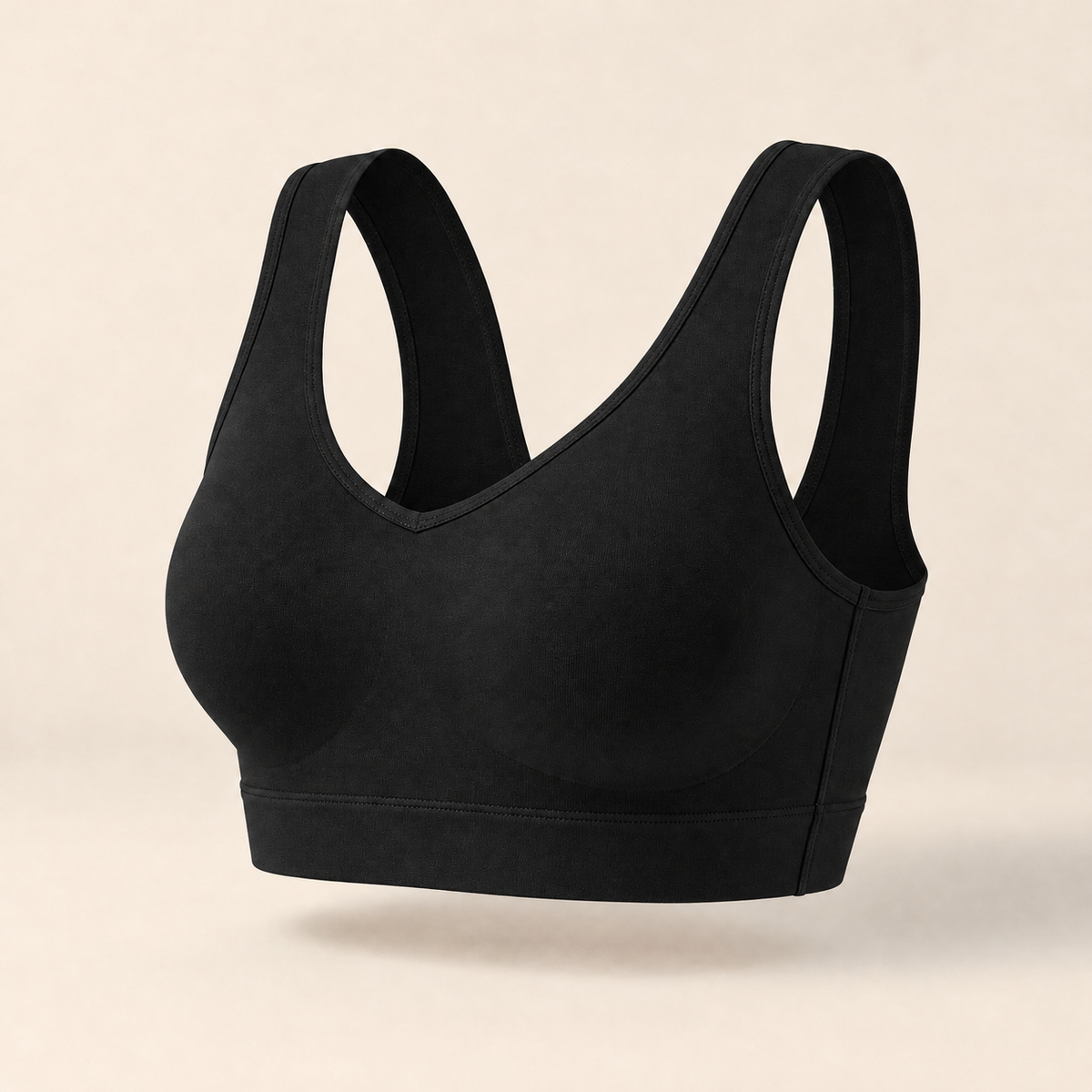 ContourSoft Wireless Shaping Bra in Black
