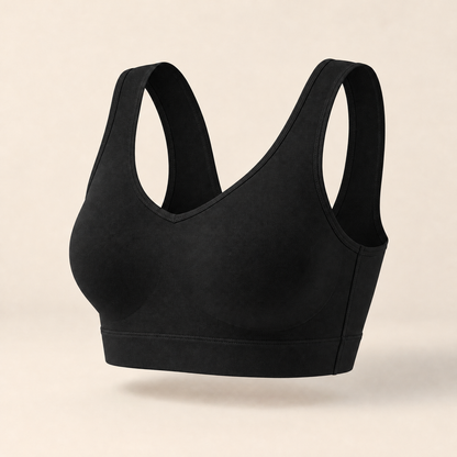 ContourSoft Wireless Shaping Bra in Black